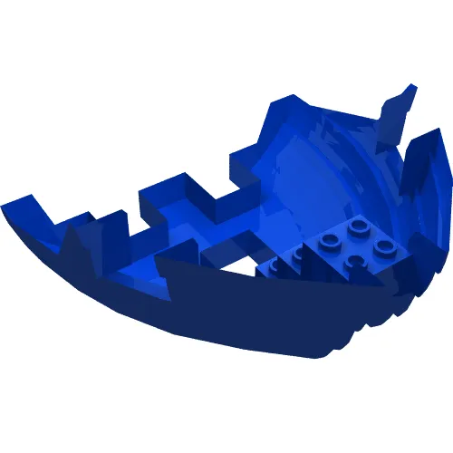 Boat Hull Section, Small Bow 12 x 12 x 5 1/3