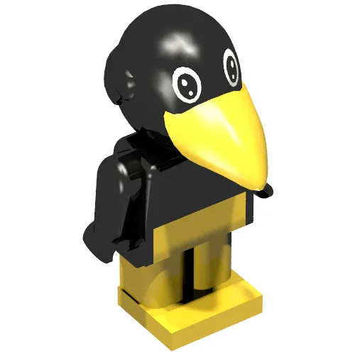 Fabuland Figure Crow 2