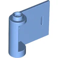 Door 1 x 3 x 2 Right - Open Between Top and Bottom Hinge with White Line Print
