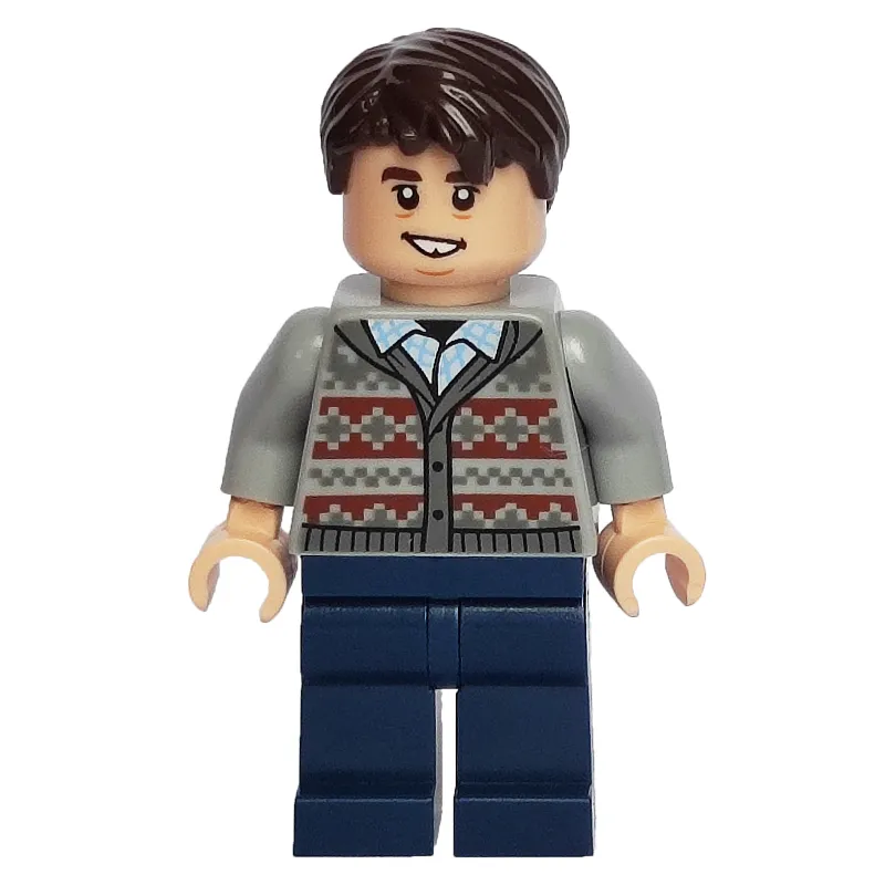 Neville Longbottom, Light Bluish Gray Sweater, Dark Blue Legs