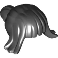 Hair Swept Sideways with Ponytail