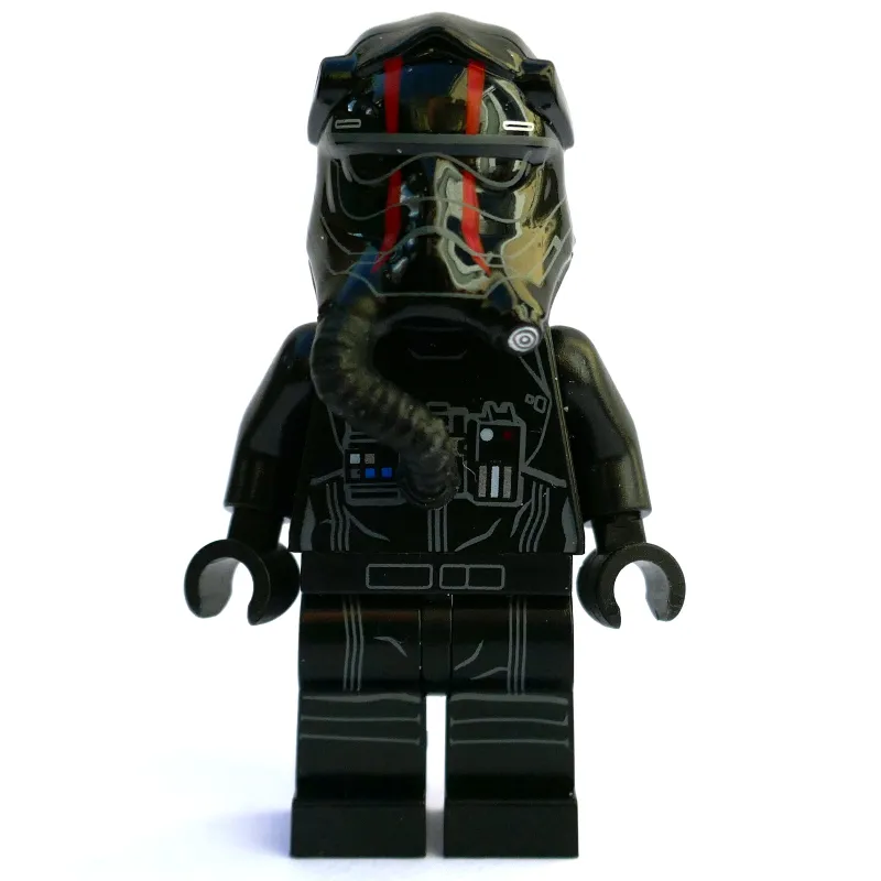 TIE Pilot, First Order, Two Red Lines on Helmet