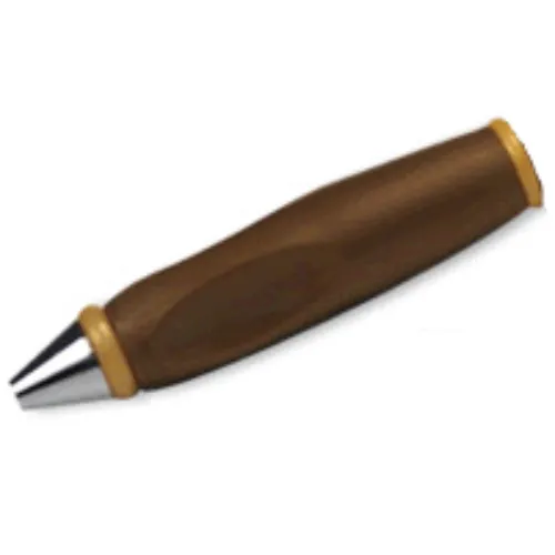 Pen Body, with Chrome Tip, Pearl Gold Ends