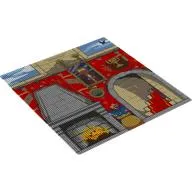 Backdrop, Lenticular with Gryffindor Common Room Print