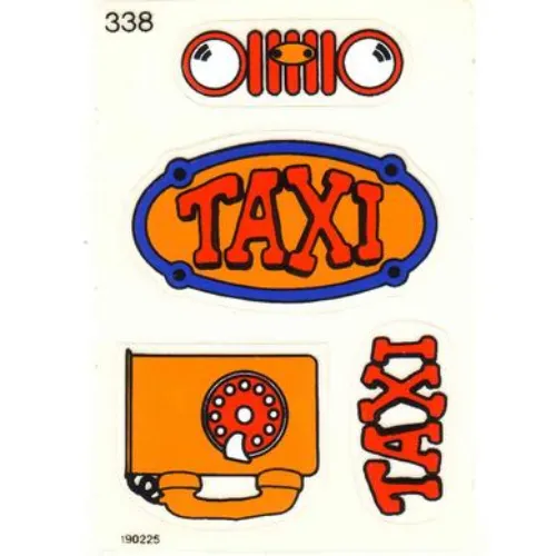 Sticker Sheet 1 for Sets 128-1, 338-2