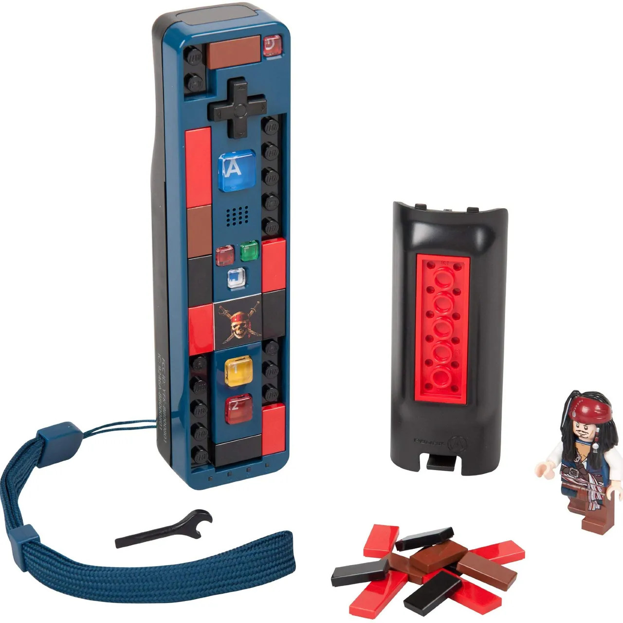 Play and Build Remote for Nintendo Wii - Pirates of the Caribbean