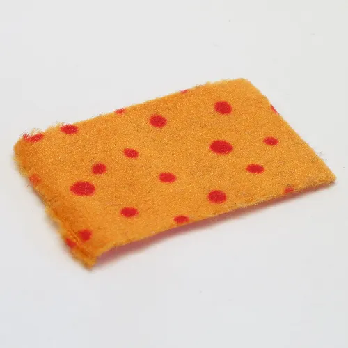 Belville, Blanket 4 x 5 with Red Spots Print