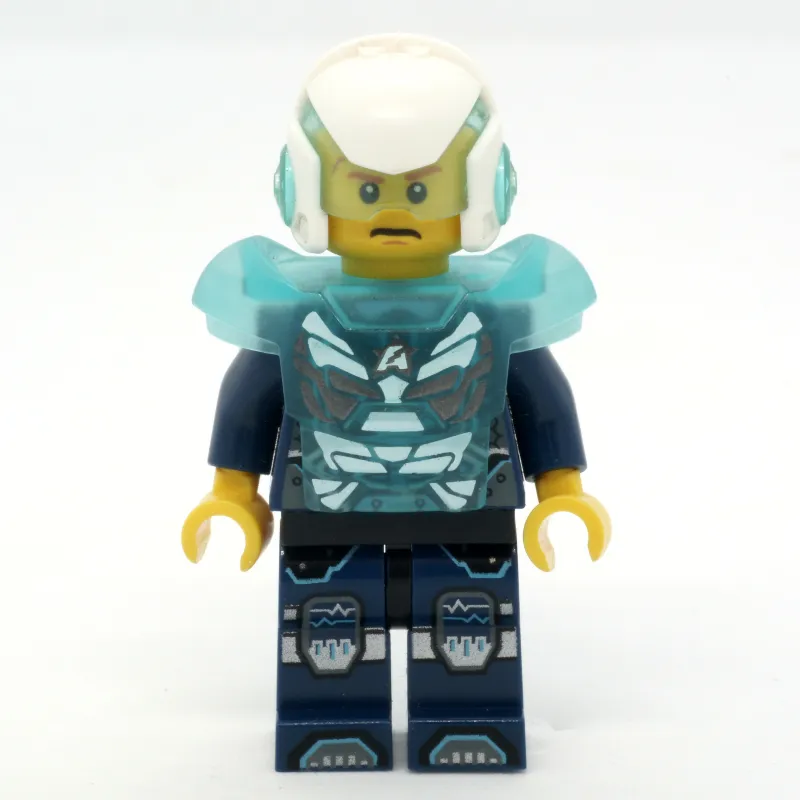 Agent Max Burns with Helmet and Shoulder Armor