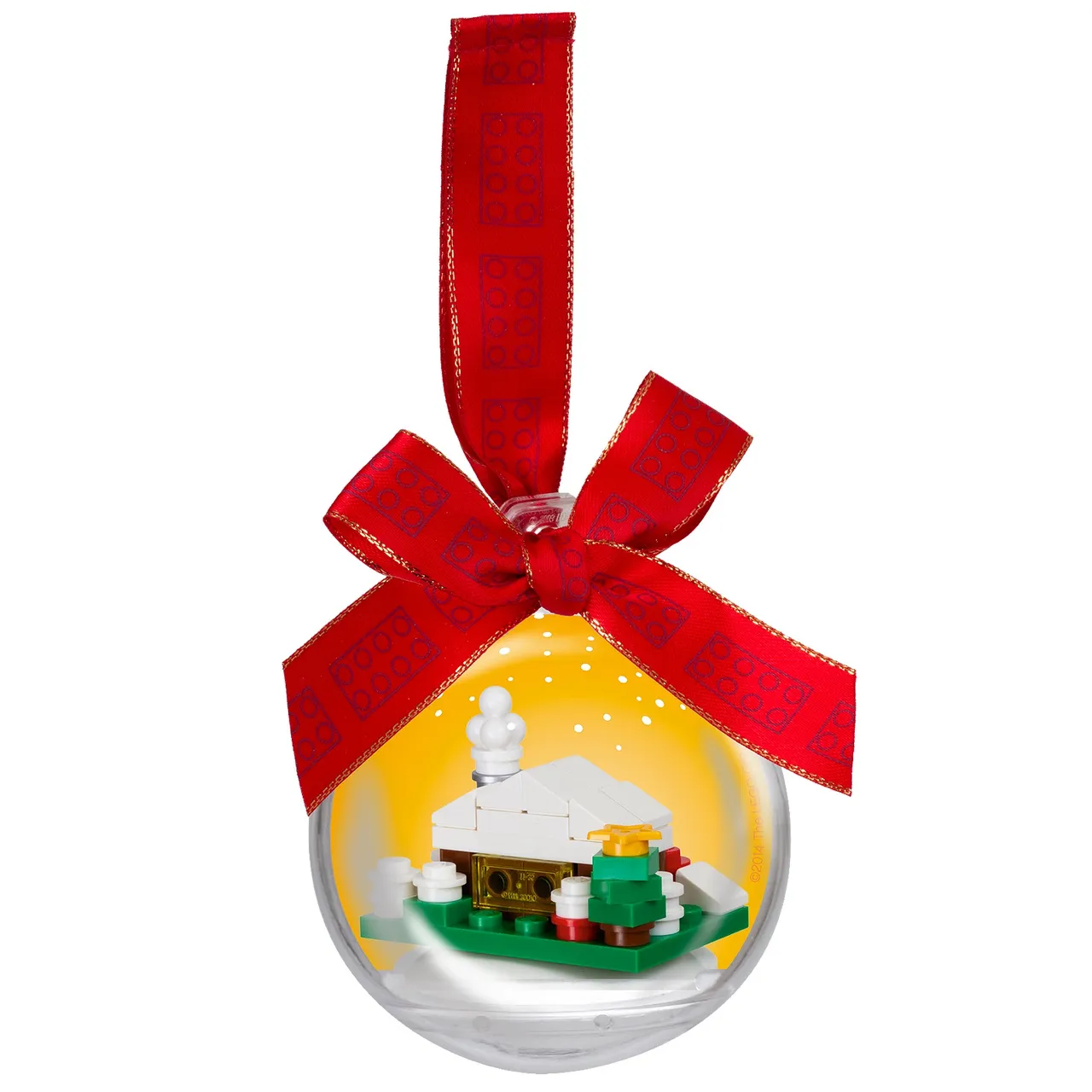 Christmas Snow Hut Ornament