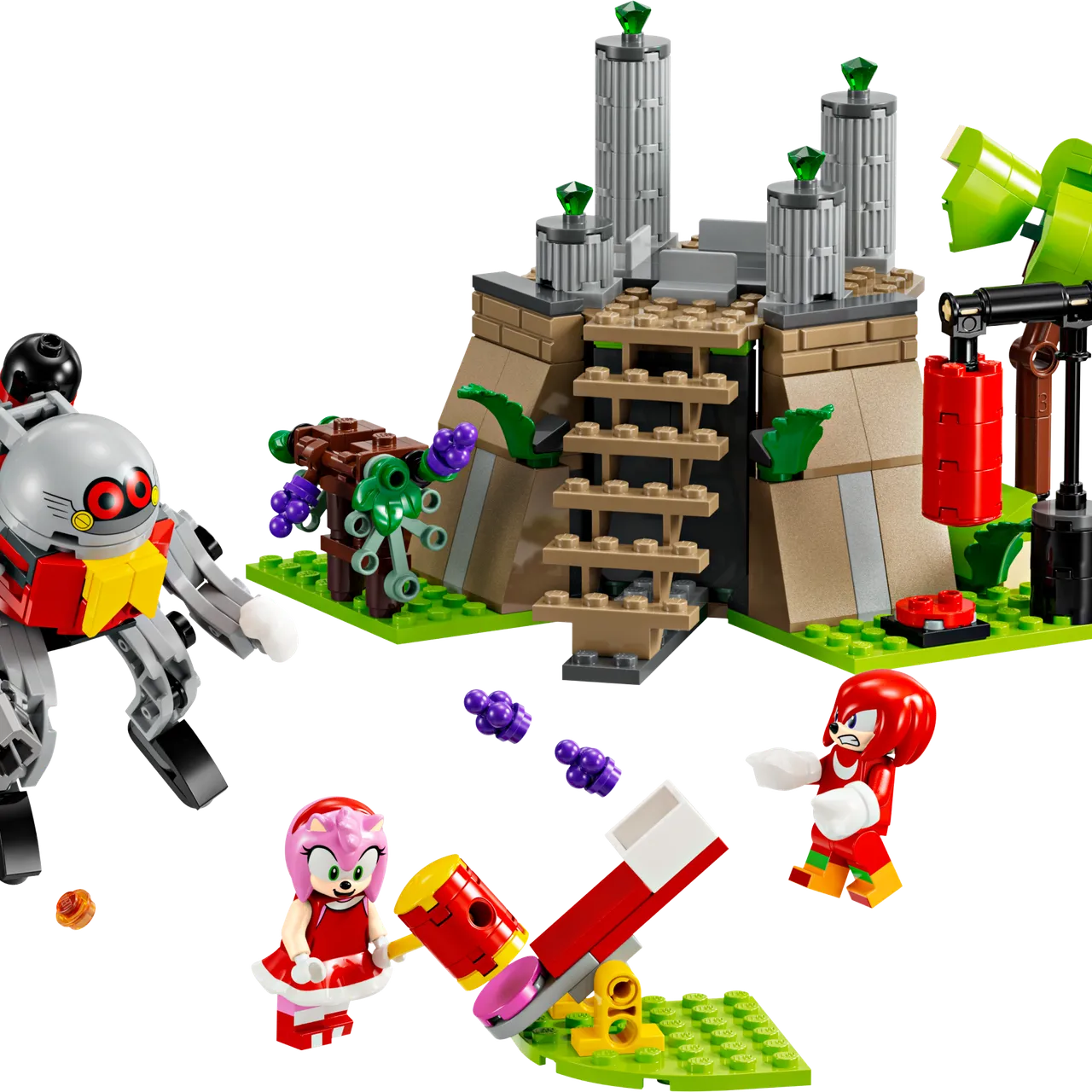 Knuckles and the Master Emerald Shrine