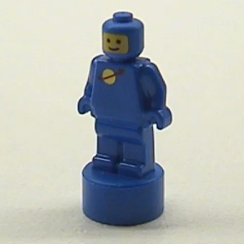 Minifig Trophy Statuette, Classic Spaceman Print