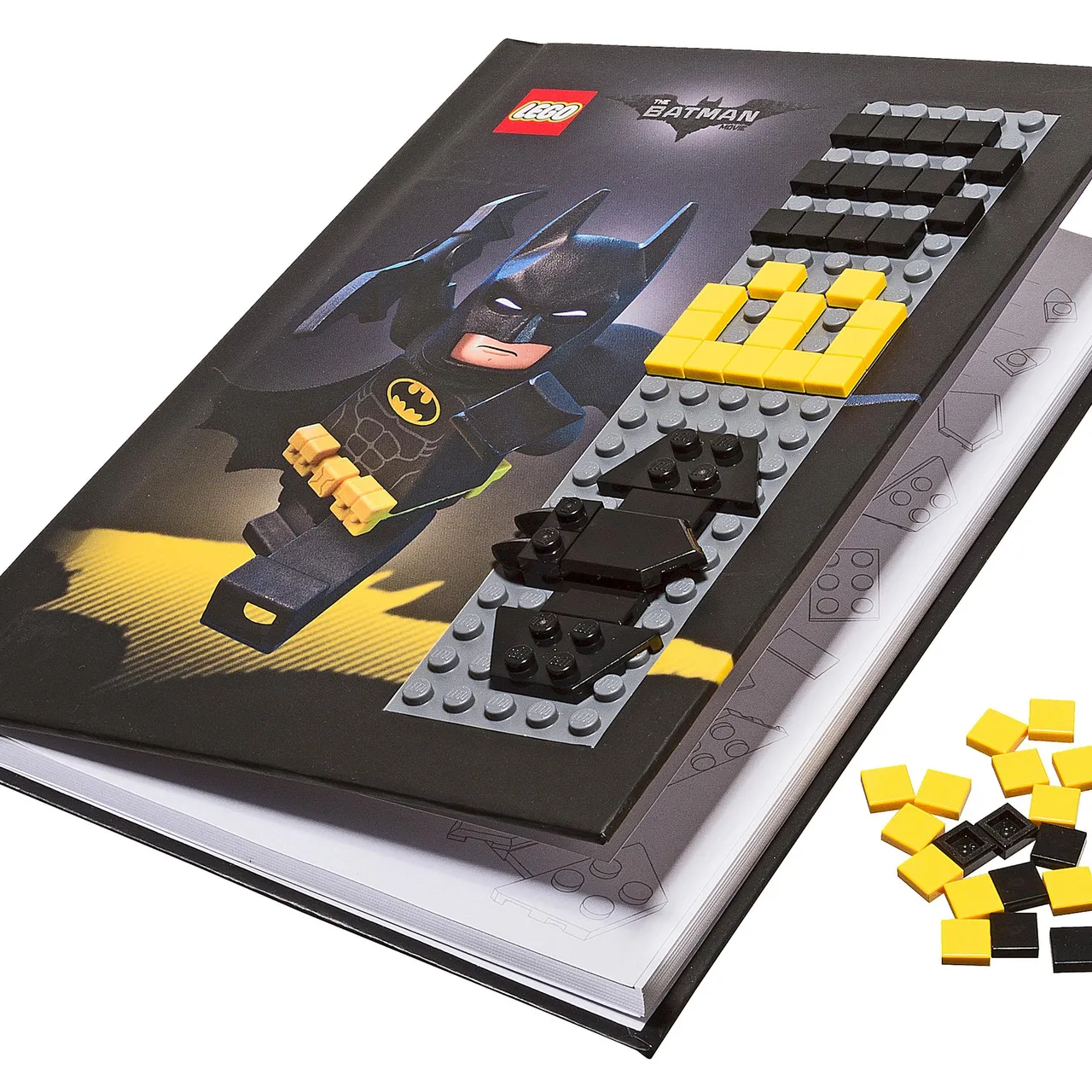 Batman Notebook with Stud Cover