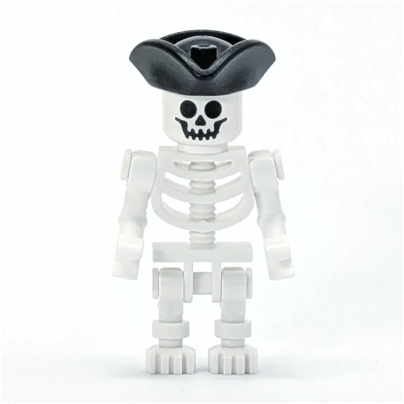 Skeleton, Standard Face, Bicorne Hat (78132 Torso)
