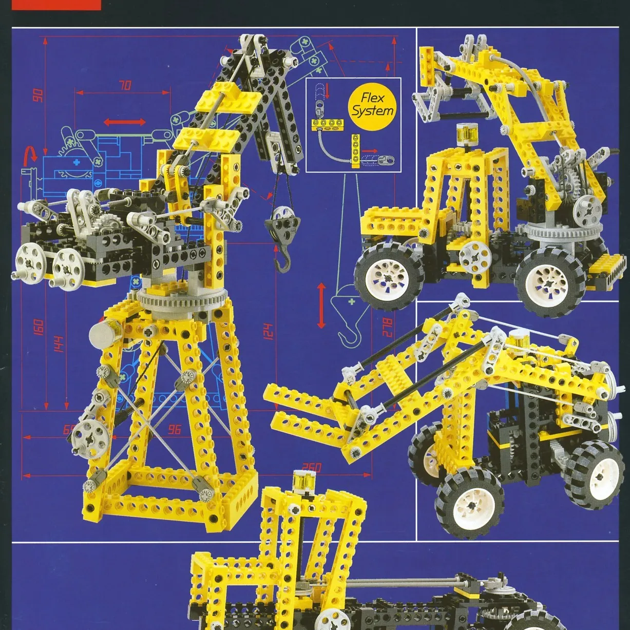 Universal Building Set with Flex System