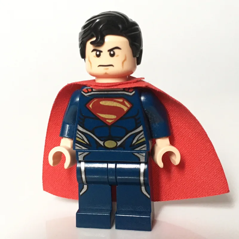Superman in Dark Blue Outfit (Man of Steel)