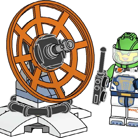 Astronaut and Radio Station