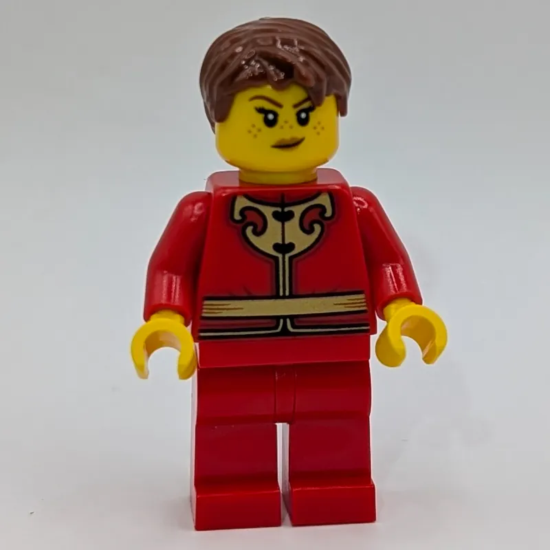 Dragon Operator, Red Legs, Reddish Brown Hair