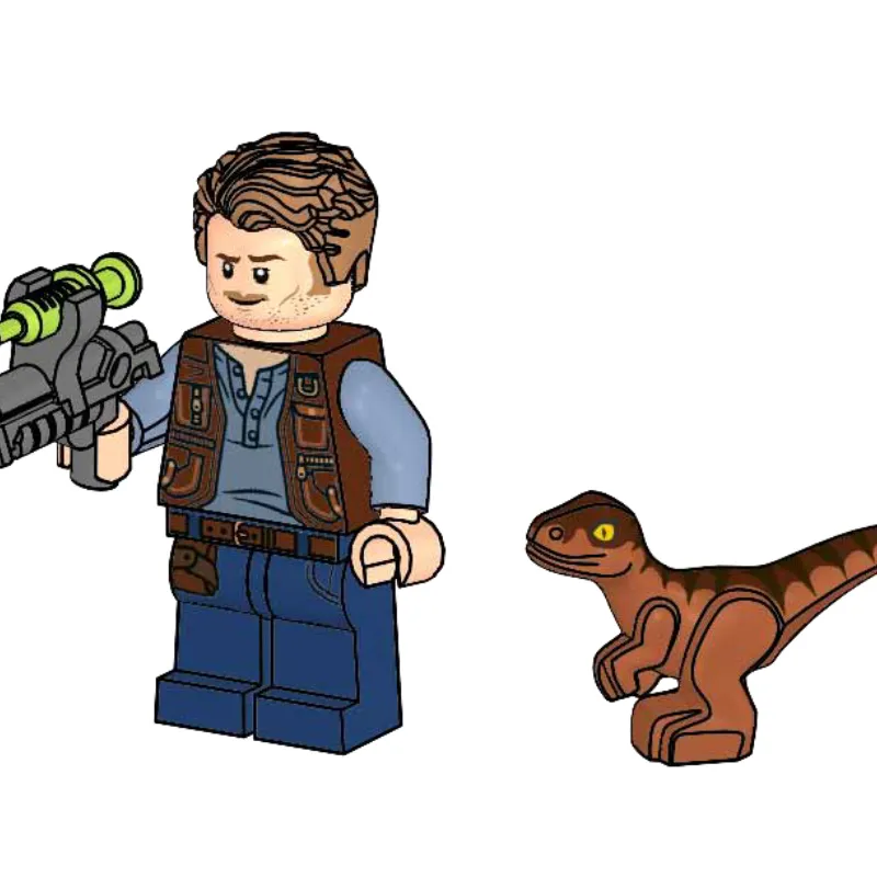 Owen with Baby Raptor