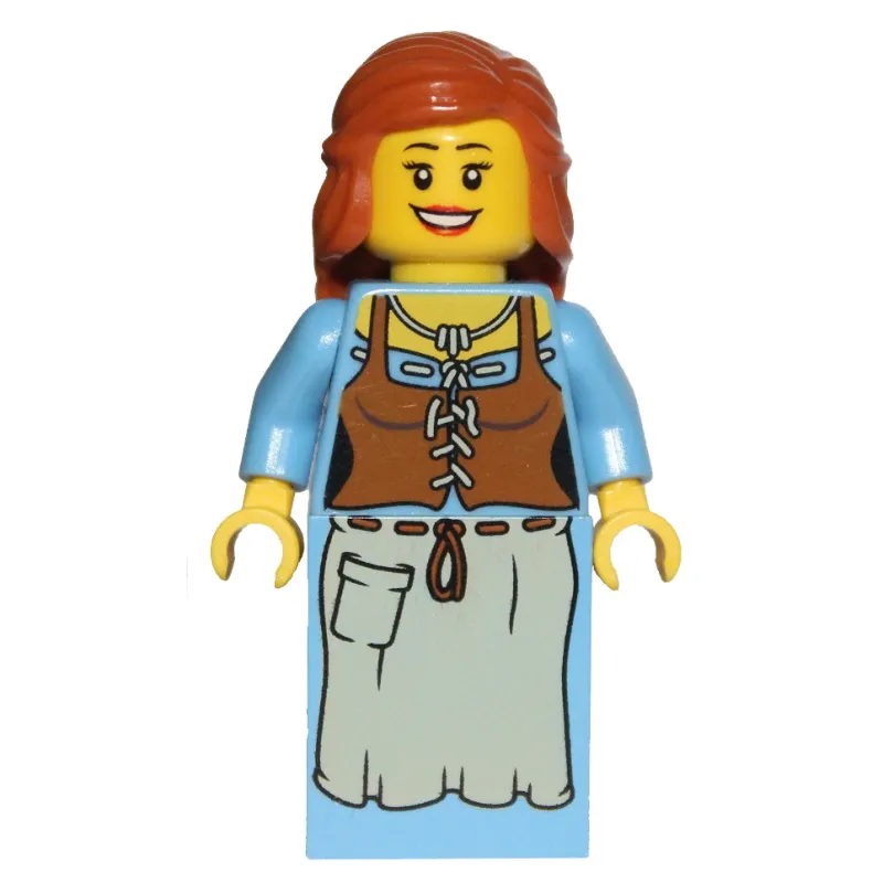 Maiden (Kingdoms) - Dark Orange Hair