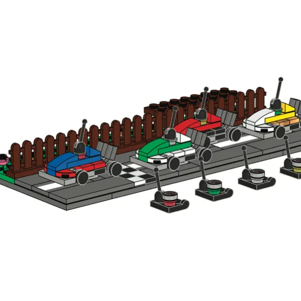 Remote Control Car Minifigure Stand