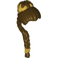 Hair, Braided Long with Gold Ornaments print