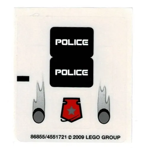 Sticker Sheet for Set 5969-1