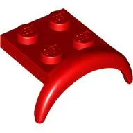 Wheel Arch, Mudguard 2 x 3 x 1 1/3 with 2 x 2 Plate
