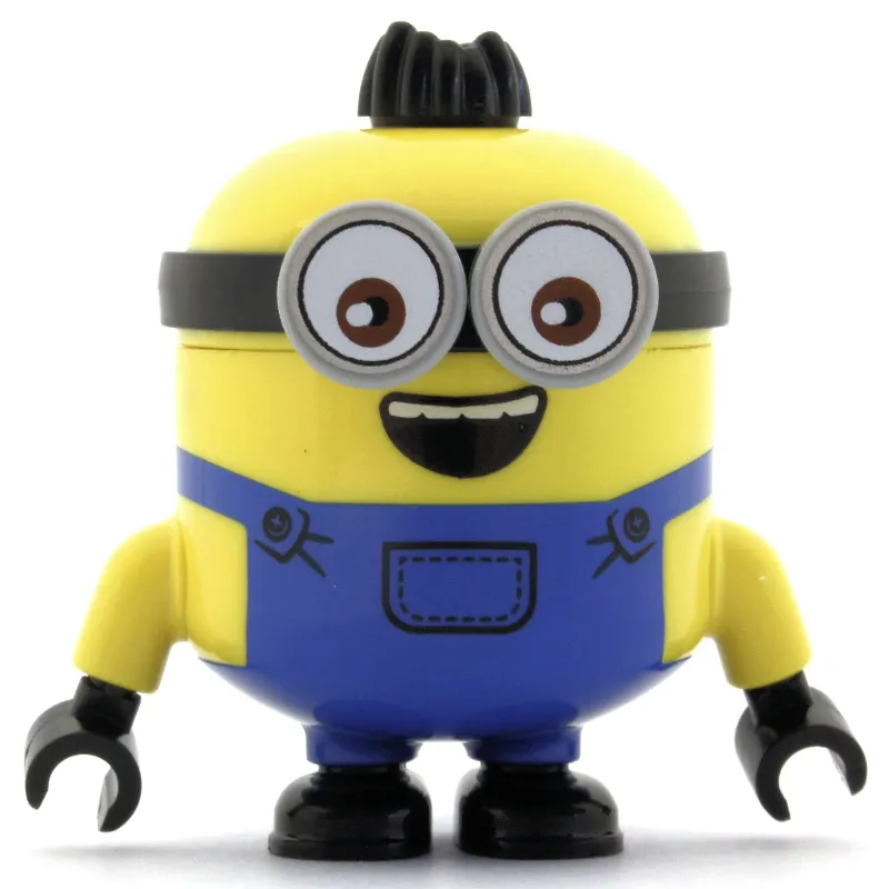 Minion Otto, Blue Overalls, Happy