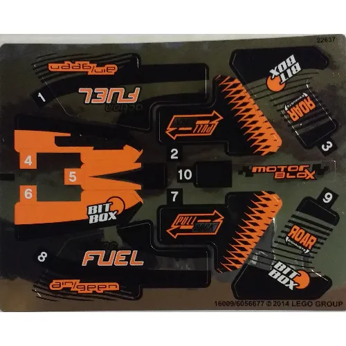 Sticker Sheet for Set 42026-1