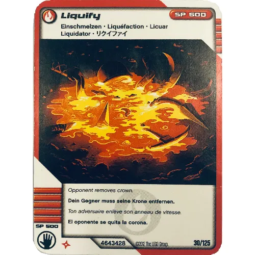 Trading Card, Ninjago Deck #2: 30 - Liquify - North American Version