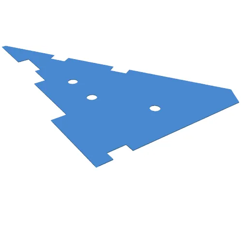 Mars Rover Solar Panel, Middle Panel