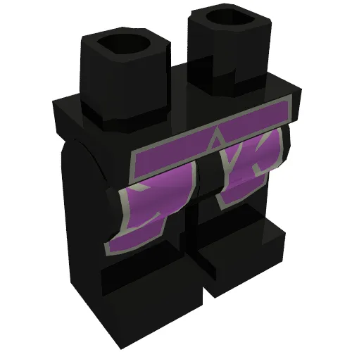 Hips and Black Legs with Purple Coattails Print (Severus Snape)