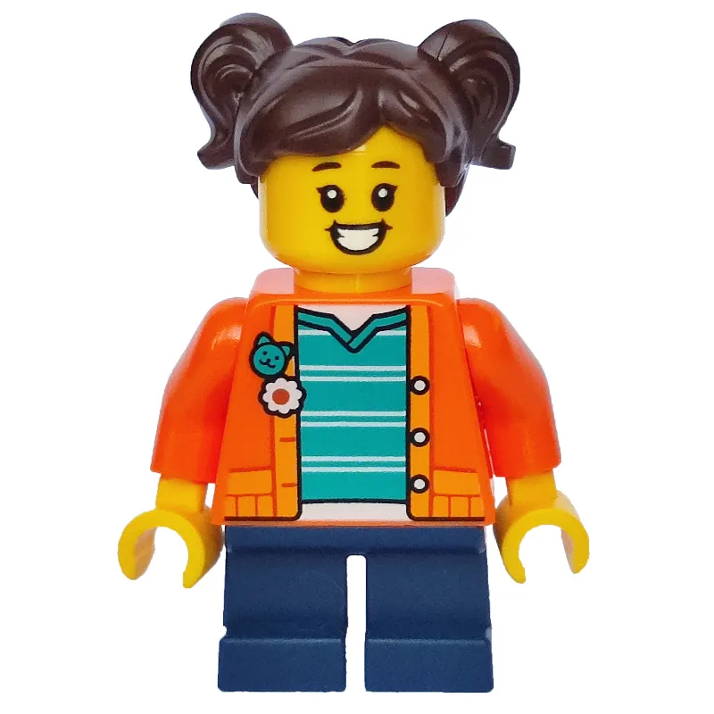 Madison (Maddy), Orange Jacket