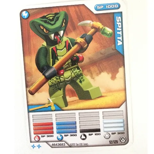 Trading Card, Ninjago Deck #2: 12 - Spitta - North American Version