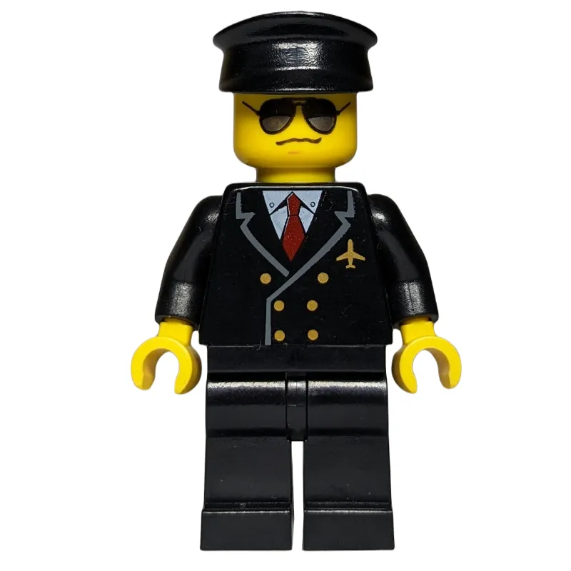 Pilot - Black Torso, Black Legs Black Hat