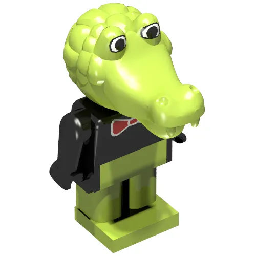 Fabuland Figure Crocodile 2
