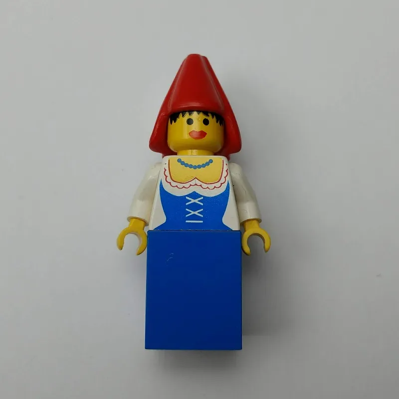 Maiden - Blue Skirt, Red Cone Hat