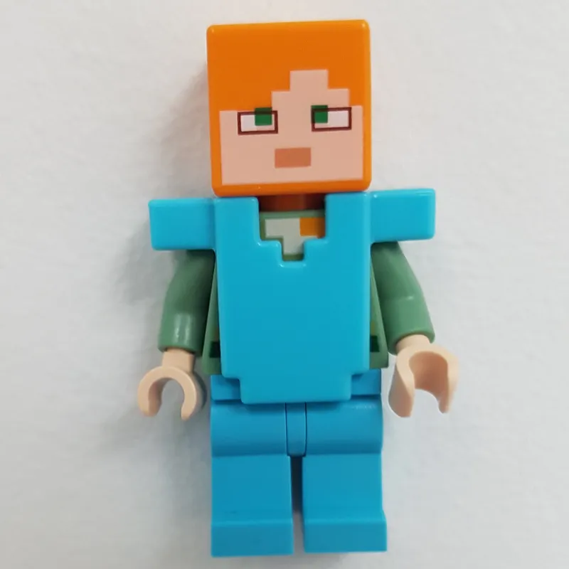 Alex in Medium Azure Armor