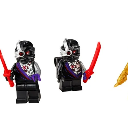 Golden Zane Minifigure Accessory Set