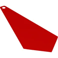 Neckwear Cape, Extended, Necktie Shaped with Pointed End