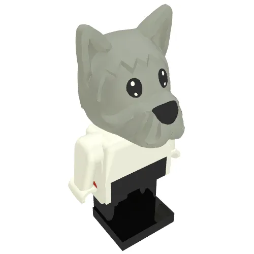 Fabuland Figure, Dr David Dog