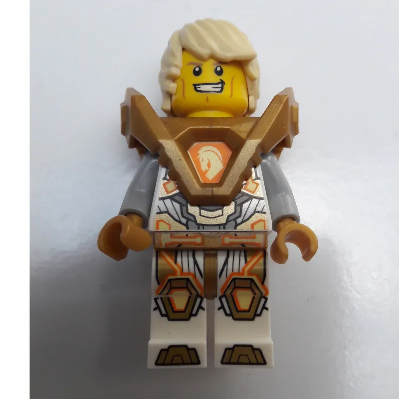 Lance Richmond with Hair and Shoulder Armor