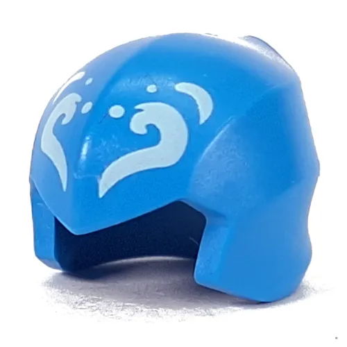 Head Wrap Top Half with White Markings print