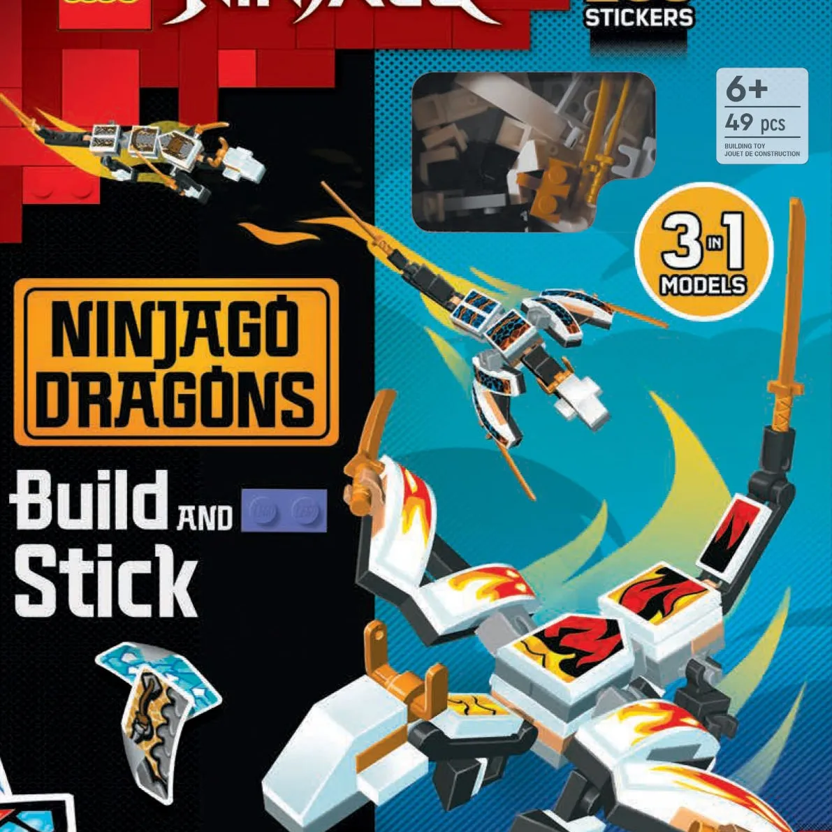 Ninjago: Build And Stick: NINJAGO Dragons