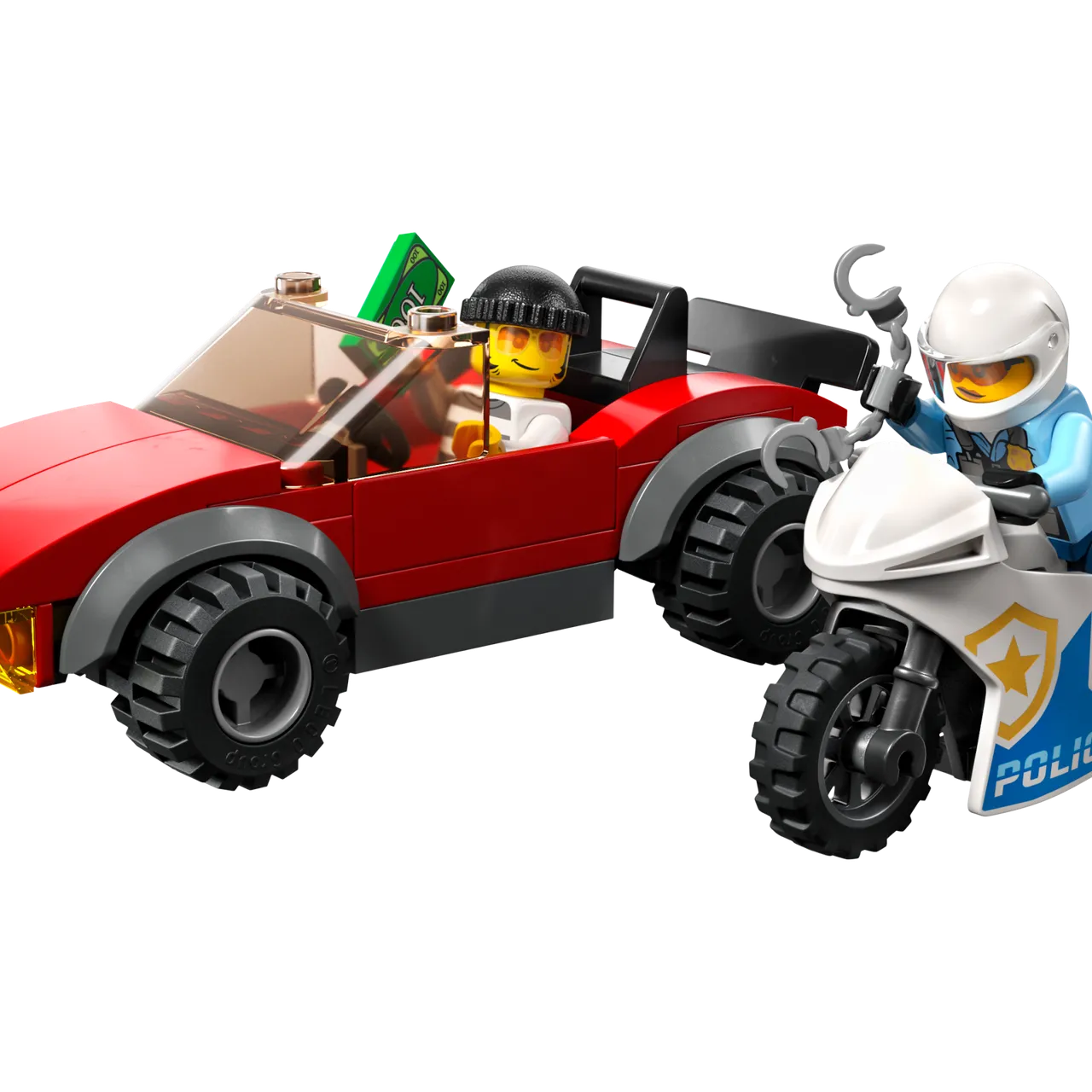 Police Bike Car Chase