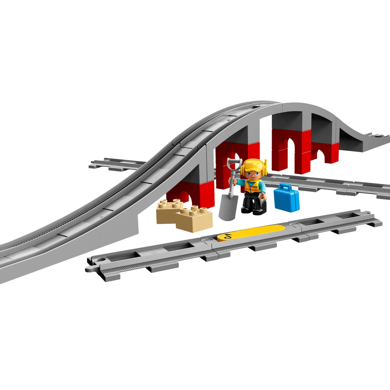 Train Bridge and Tracks
