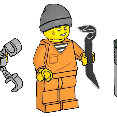 Police Officer and Criminal