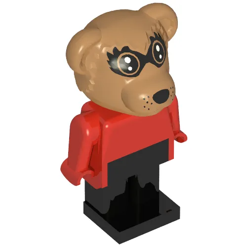 Fabuland Figure Raccoon 1