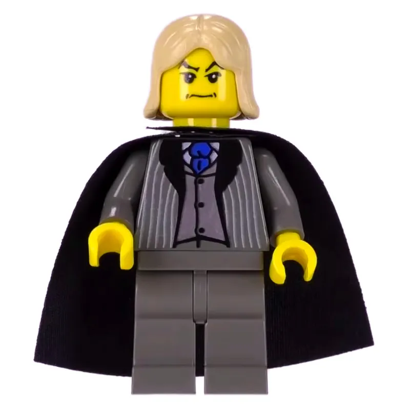 Lucius Malfoy, Yellow Skin, Dark Bluish Gray Suit