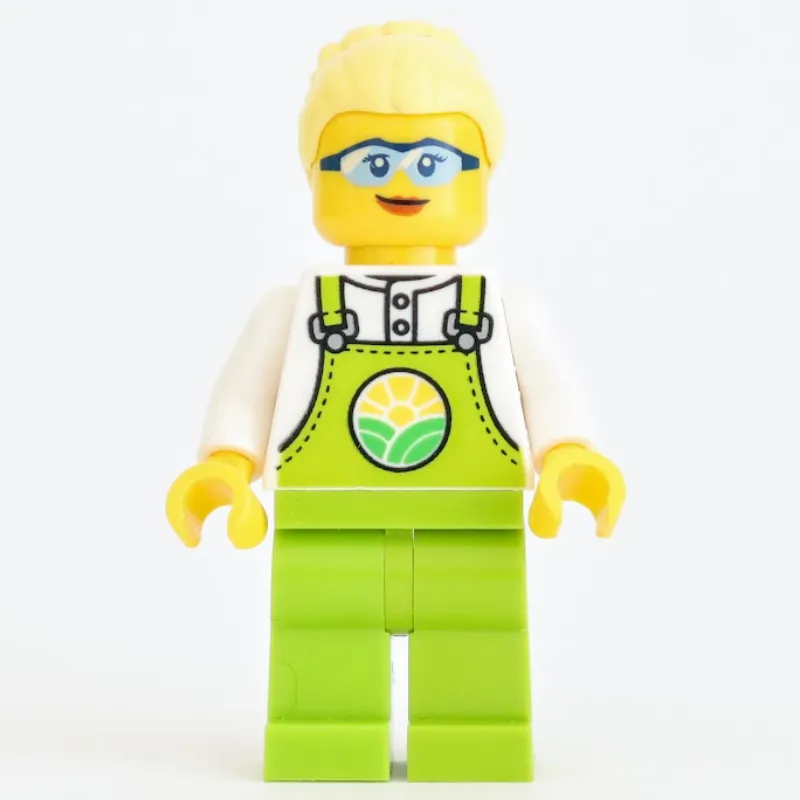 Peach, Lime Overalls